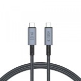 Cablu Date si Incarcare USB-C - USB-C Tech-Protect Ultraboost Max, 240W, 1m, Gri, Universal