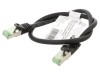 Patch Cord S/FTP Cat 8.1 LSZH Negru 0,5m, Goobay