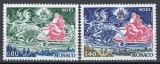 Monaco 1977 Mi 1288/89 MNH - Crăciun