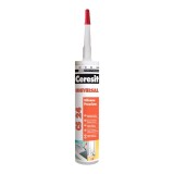 Silicon universal Ceresit CS 24, alb, interior / exterior, 280 ml