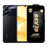 Folie de Protectie pentru Realme C51, TEO, Sticla Securizata ESD, Margini Negre, Rezistenta la Zgirieturi, Antistatica, 0.35 mm, Transparenta