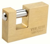Lacat Alama Dreptunghiular 70mm Industrial LOCKplus Tolsen, Stut Otel Cromat, 3 Chei
