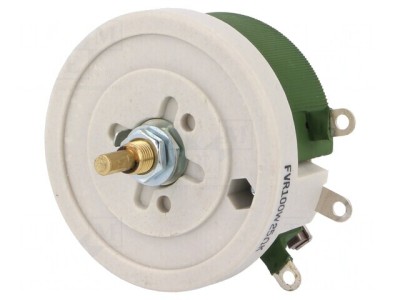 Potentiometru axial 25&amp;Omega; 100W &amp;plusmn;10% 6mm foto