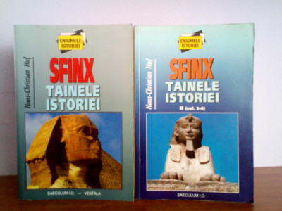 Hans Christian Huf - Sfinx.Tainele istoriei (2 vol) foto