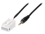 Adaptor Aux Jack 3,5mm pentru Citro&euml;n și Peugeot - 0,8m
