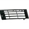 Grila bara fata Audi A4 B5 1999-2001, partea dreapta, culoare Negru