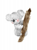 Cumpara ieftin Sticker decorativ Koala, Gri, 74 cm, 3733ST, Oem