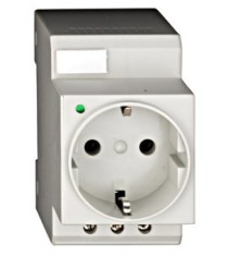 Priza Schuko SN11 cu LED, 2x16A - 9004840662528