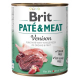 Cumpara ieftin Brit Pate and Meat Venison, 800 g