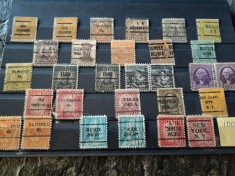 Lot timbre Statele Unite, SUA, erori, varietati, raritati, anii 1920-1940