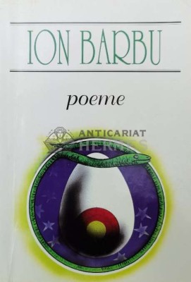 Poeme - Ion Barbu ($Q15) foto