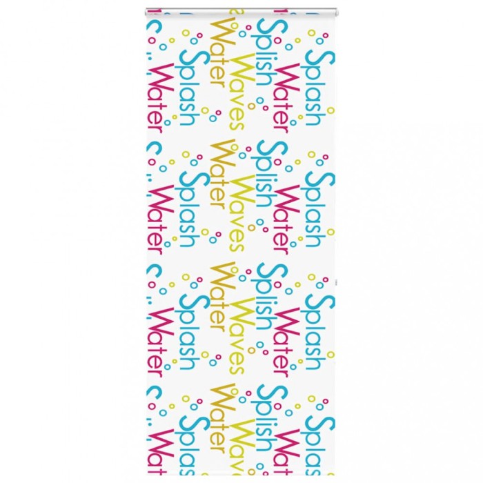 vidaXL Jaluzea cu role de duș cu casetă 90x240 cm lățime material 86 cm