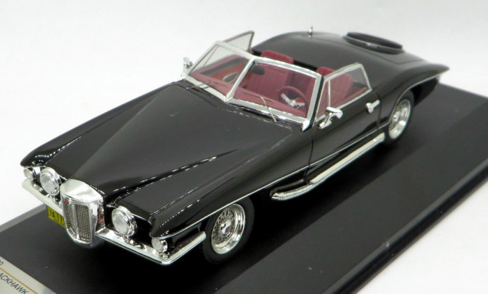 Premium X Stutz Blackhawk convertible ( black ) 1971 1:43