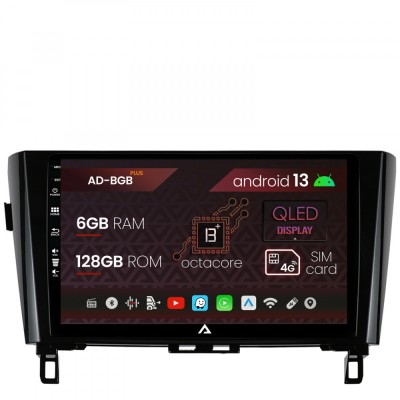 Navigatie Nissan Qashqai X-Trail (2013-2020), Android 13, B-Octacore 6GB RAM + 128GB ROM, 10.1 Inch - AD-BGB10006+AD-BGRKIT162 foto