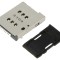 Conector Nano SIM dublu push-push SMT 6 PIN