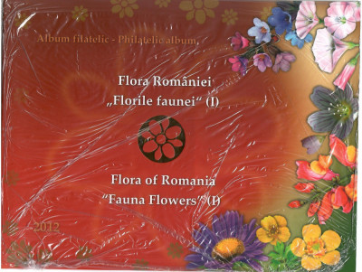 Album filatelic, Ceasul florilor (I) 2012, Romania, nest. foto