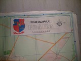 Harta-1985,RSR-Municipiul BRAILA-ZONE IDUSTRIALE-CARTIERE-Inst.de Org.Terit