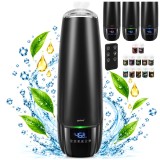 Umidificator de aer cu aromaterapie si display LED Zortiva
