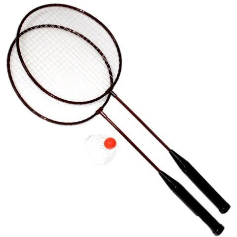 Set 2 Palete Badminton din Metal siFluturas