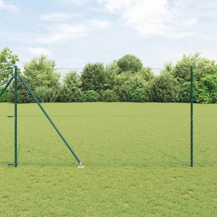 Gard Hexagonal Verde 1,5x100 m Oțel