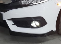Set Prelungiri Bara Fata Negru Design B - Honda Civic (2016-2021) foto