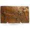 decor 3 D Seth I vanatoare Abydos arta Egiptul Antic foita bronz pe mulaj
