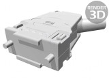 Carcasă pentru Conectori D-Sub 9pin și 15pin