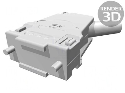 Carcasă pentru Conectori D-Sub 9pin și 15pin foto