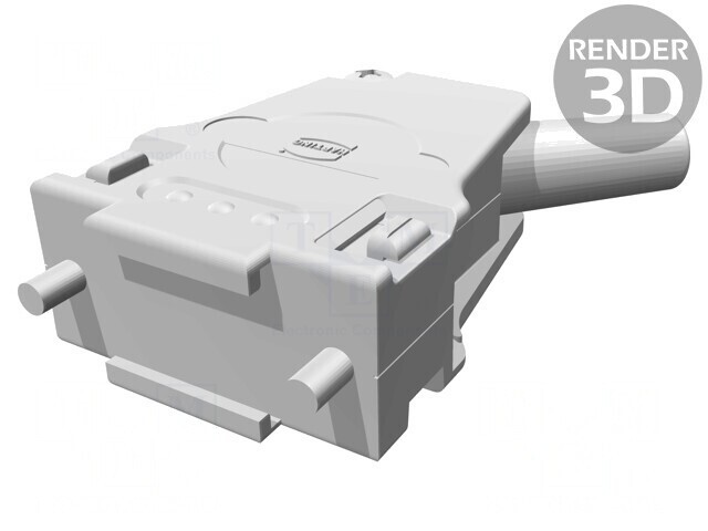 Carcasă pentru Conectori D-Sub 9pin și 15pin