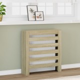 VidaXL Mască pentru calorifer stejar sonoma 78x20x82 cm lemn prelucrat