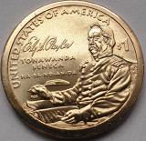 1 Dollar 2022 USA, Sacagawea Native, unc, Ely Samuel Parker, P/D, America de Nord
