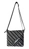 Geanta de umar Looks, 24 x 23 x 3.5 cm, poliester, alb, negru, Medie
