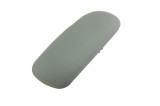 Capac cotiera cu buton Mini Cooper 2002-, Gri, Material:Piele, NTY EZC-BM-083