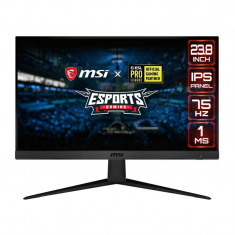 Monitor LED Gaming MSI Optix G241V E2 23.8 inch FHD IPS 4ms Black foto