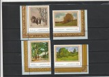 ROMANIA 2022 LP 2398 ANOTIMPURI IN PICTURA ROMANEASCA SERIE MNH NESTAMPILATA, Nestampilat
