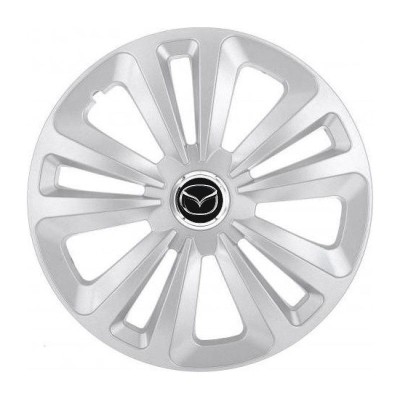 Set 4 Capace Roti Terra Gri R14, pentru Mazda foto