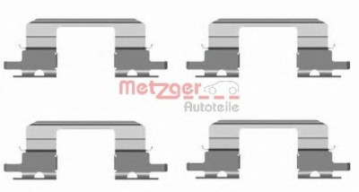 Set accesorii, placute frana SUBARU OUTBACK (BL, BP) (2003 - 2009) METZGER 109-1672 foto