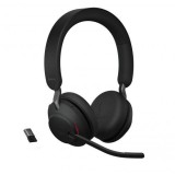 Evolve2 65, MS Stereo Căști Bandă de fixare pe cap USB Tip-A Bluetooth Negru, Jabra