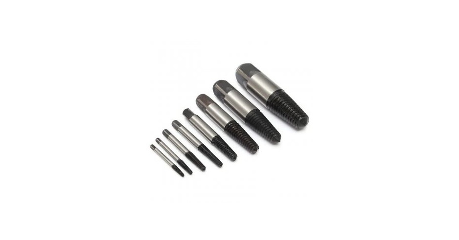 Set Profesional 8 extractoare pentru suruburi rupte, ruginite, Oem ...