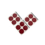 Set de 12 tampoane adezive fata-verso pentru montare si inlocuire Red Goat, spuma, transparent, rotund, 50 mm