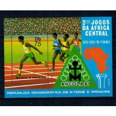 Sao Tome 1981 - Sport, atletism, colita neuzata