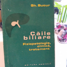 Căile biliare. Fiziopatologie, clinică, tratament. Gh. Bucur, 1971