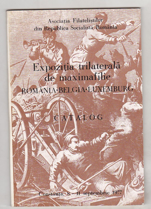 bnk fil Catalog Expozitia de maximafilie Romania-Belgia-Luxemburg Constanta 1977