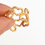 Cumpara ieftin Inel din Argint 925 Placat cu Aur , zInfinite Hearts,