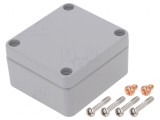 Carcasă Universală Aluminiu Gri IP68 58x64x34mm