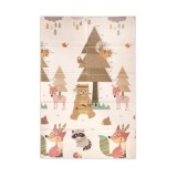 Covoras de joaca termic, Lorelli, din spuma XPE, design cu doua fete, pliabil, impermeabil, 120 x 180 cm, Home and Stars