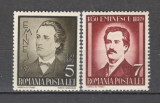 Romania.1939 50 ani moarte M.Eminescu ZR.73, Nestampilat