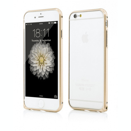 Husa Bumper Metalic iPhone 6 iPhone 6s Gold Vetter