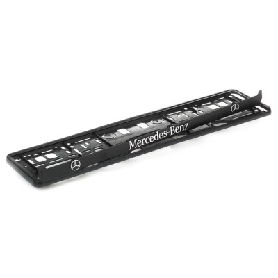 Set suport placute numar inmatriculare auto 3D (fata + spate) Mercedes-Benz foto