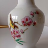 Vaza mini 10,5 cm portelan fin China pictat manual